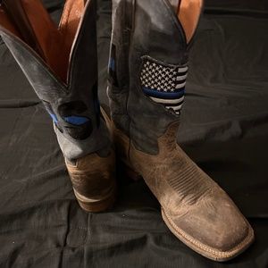 Dan Post 4515 Thin Blue Line